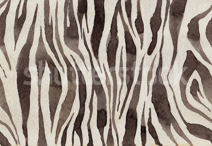 Zebra Stripes, Brown
