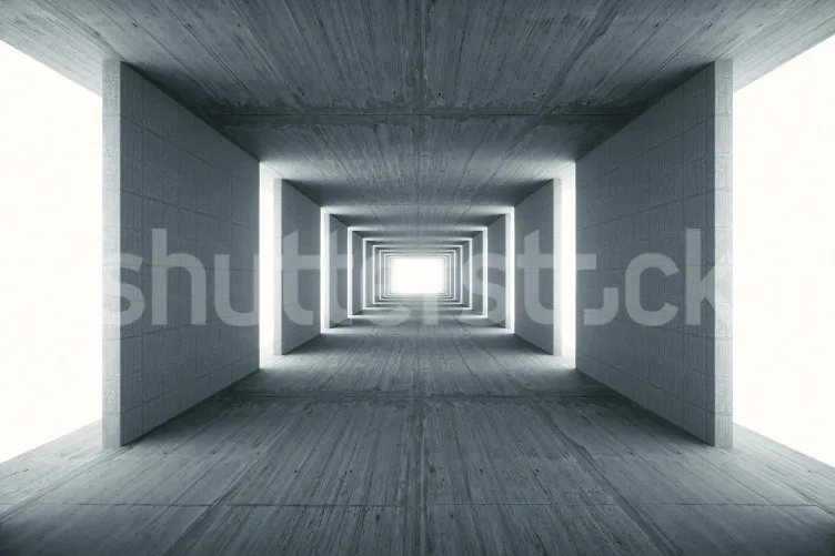 Tunnel ipnotico con effetto 3D