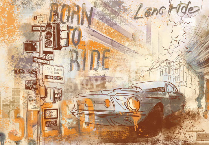 Vintage and Modern City Vibes