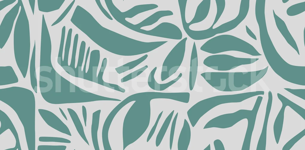Serene Aqua Florals