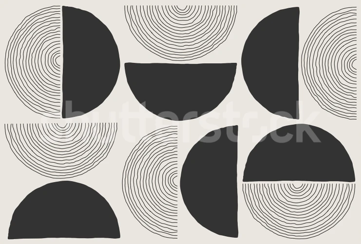 Sphères monochromes Élégance