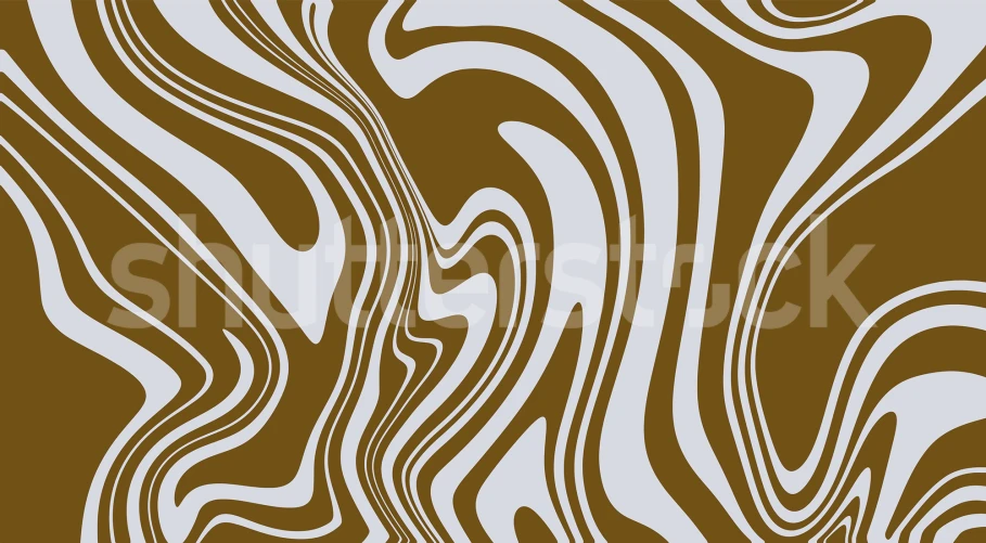 Brown Swirl Chic