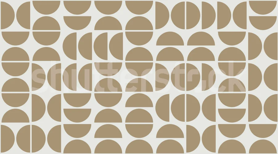 Géométrie beige chic