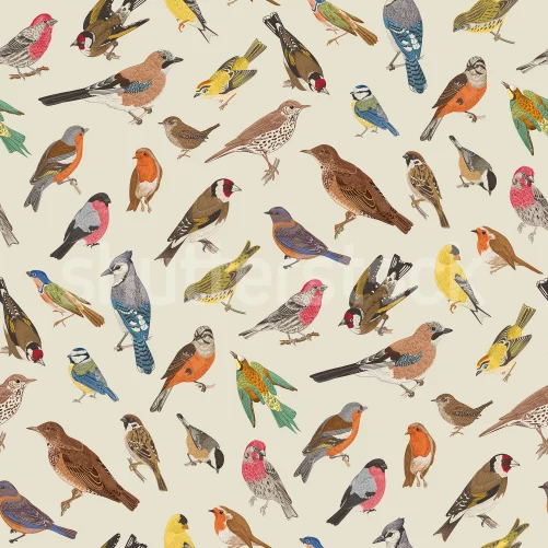 Colorful Avian Harmony