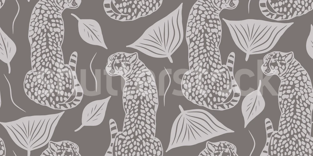 Ein Hauch von Laune mit Leoparden
