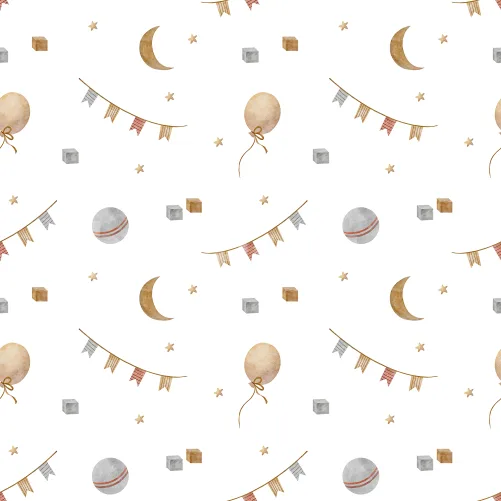 Delizia di palloncini pastello affascinante
