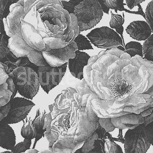 Elegância floral dramática