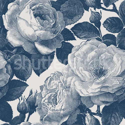 Tijdloze Blauwe Rozen
