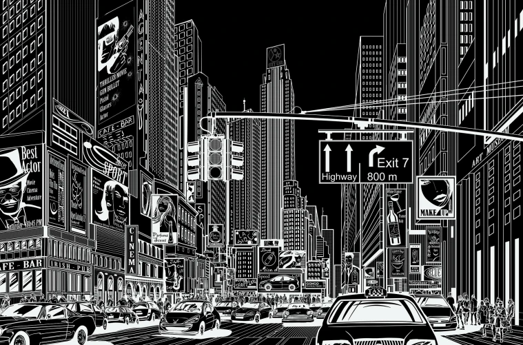 Cartoon City, Black