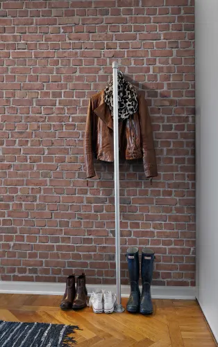 Realistic Red Brick Wallpaper Mural