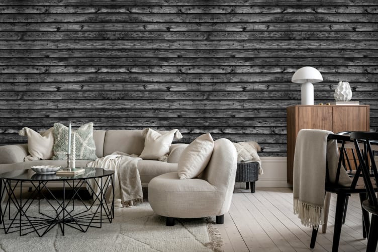 Horizontal Boards, Black