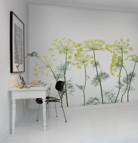 Dill wall mural perfect for a kitchen