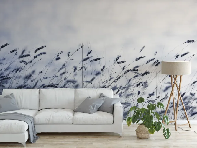 Perete mural calmant pentru dormitor sau chiar un studio de yoga