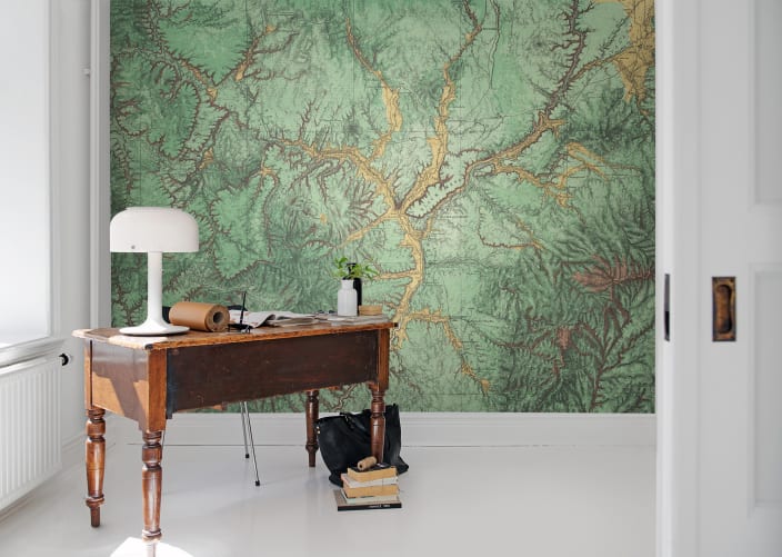 Decoreer je kamer in het groen.