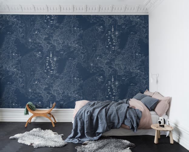 Take a hike in this imaginary landscape