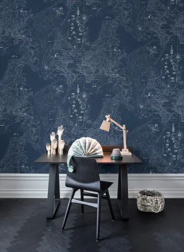 Take a hike in this imaginary landscape