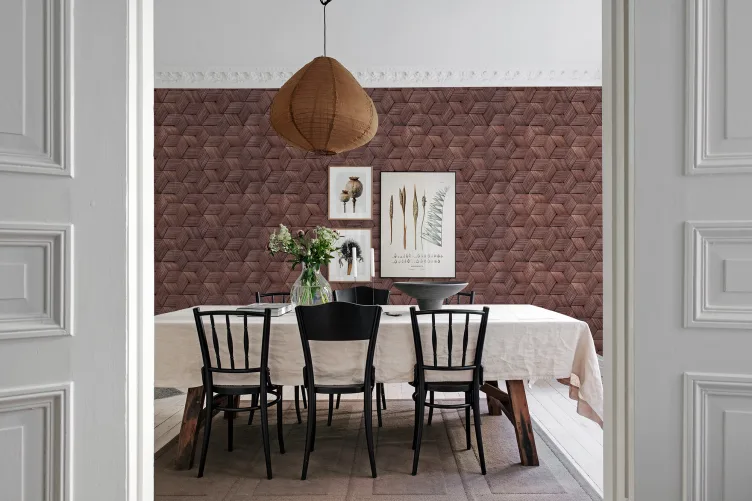 Traditional craftsmanship turned into wall art