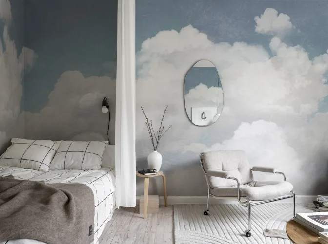 Een dutje onder de wolken