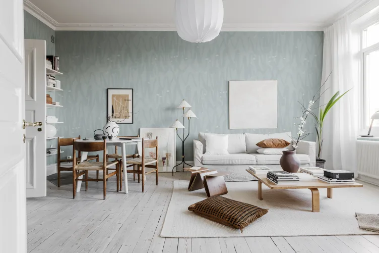 Mix edgy patterns with kind colors