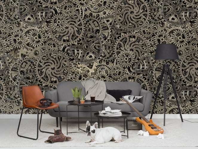 Let the wheels keep turning – with this wall mural