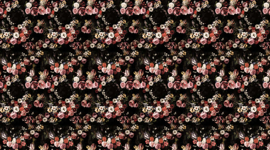 TAPET FLORAL VINTAGE ROMANTIC
