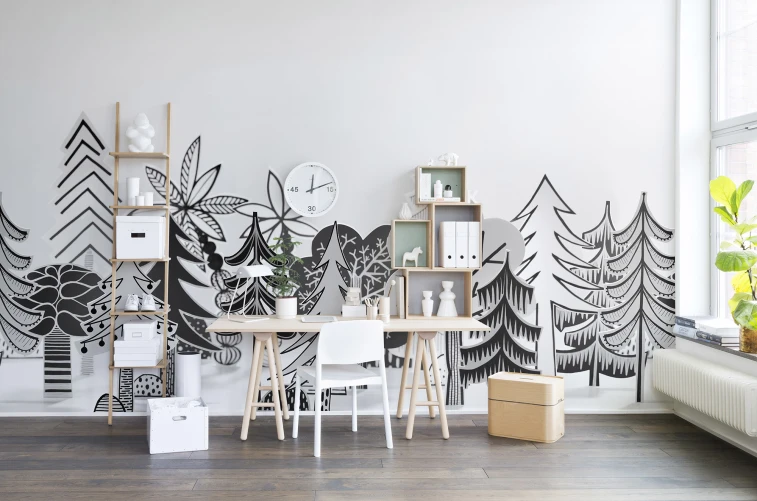 MINIMALISTIC 3D FOREST
