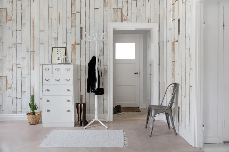 Tropische houten vintage planken