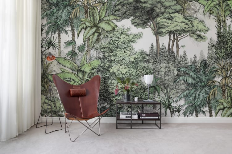 Stylized jungle