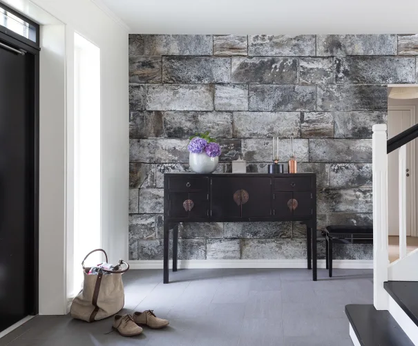 Fascinating wall mural