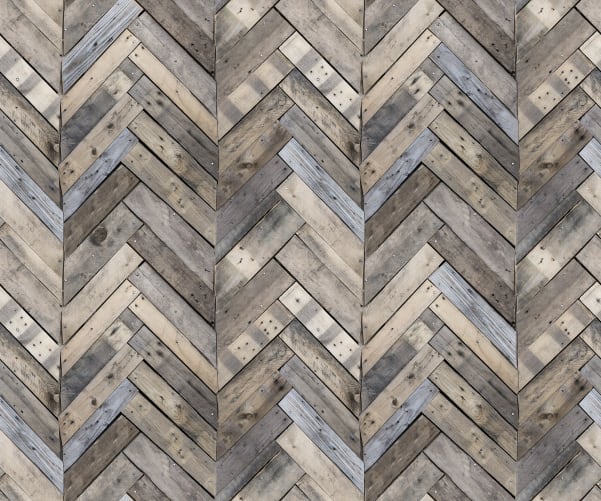 Verweerd hout in vissengraad patroon
