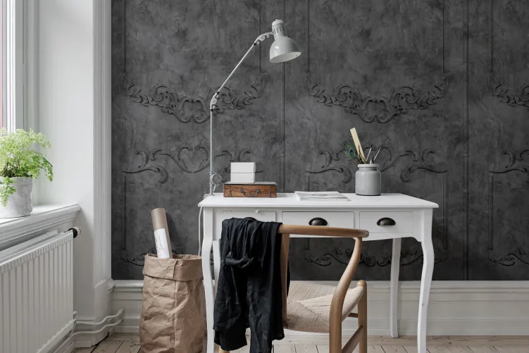 Tapet med mystiske paneler