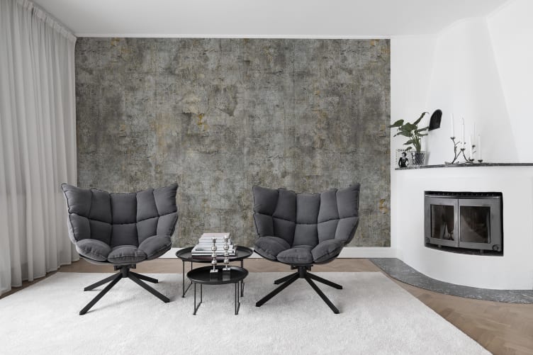 Eine moderne Ornament-Tapete