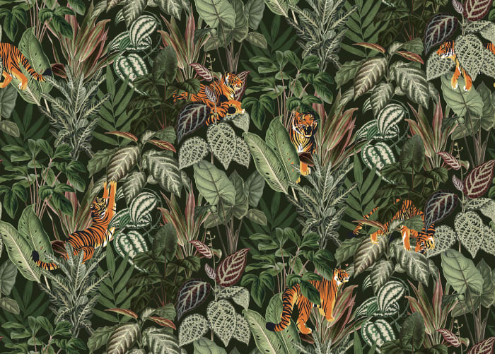 Papel de parede com tigres