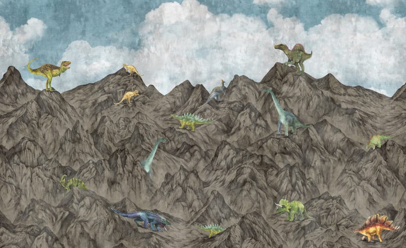 Dinosaurs rock! Literally.