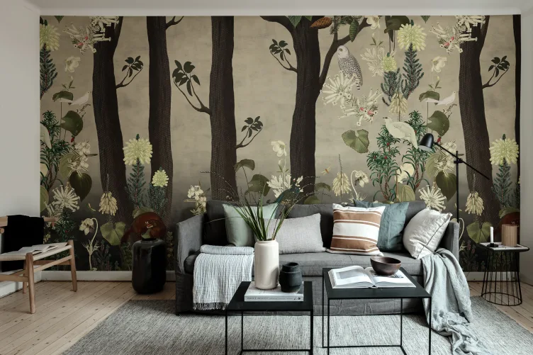 Wallpaper as a portal to another world