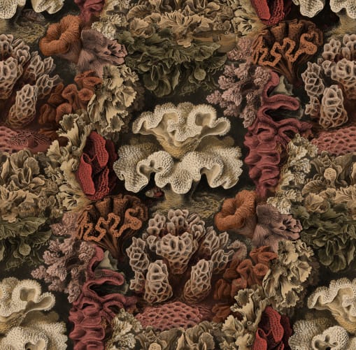 Dress your walls with a mesmerizing coral reef