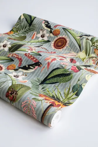 Flora og fauna blandes med elegante striber