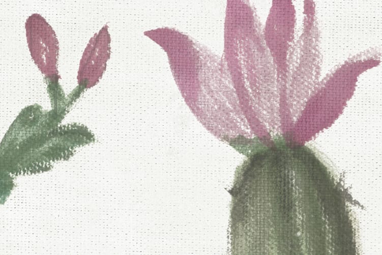 Playfull Cactus, Ivory
