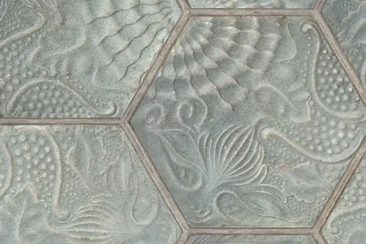 Hexagon Tiles Jade