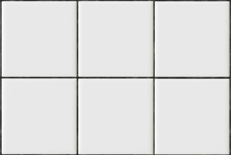 Square Tiles, Clean White