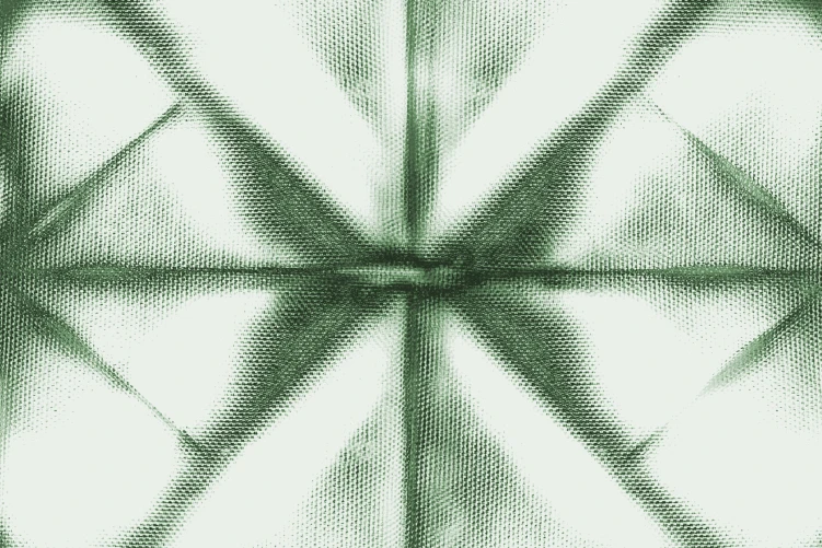 Tie Dye Kaleidoscope, Green