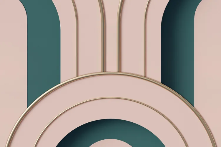 Arch Deco Bijou, Rebel Pink