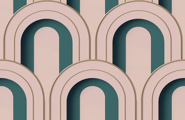 Arch Deco Bijou, Rebel Pink