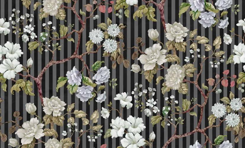 Strisce e fiori