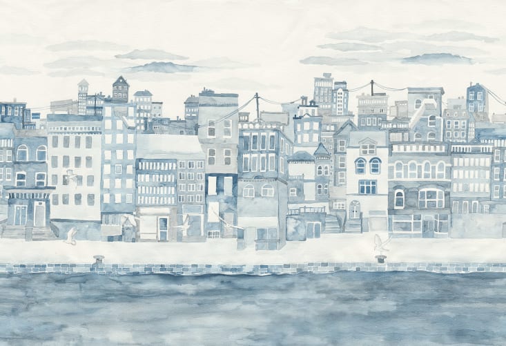 Serene Harbor View