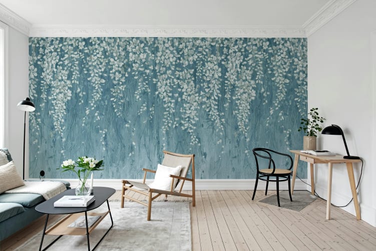 Blå midnattsblomma