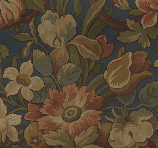 Vintage Flora, Blue