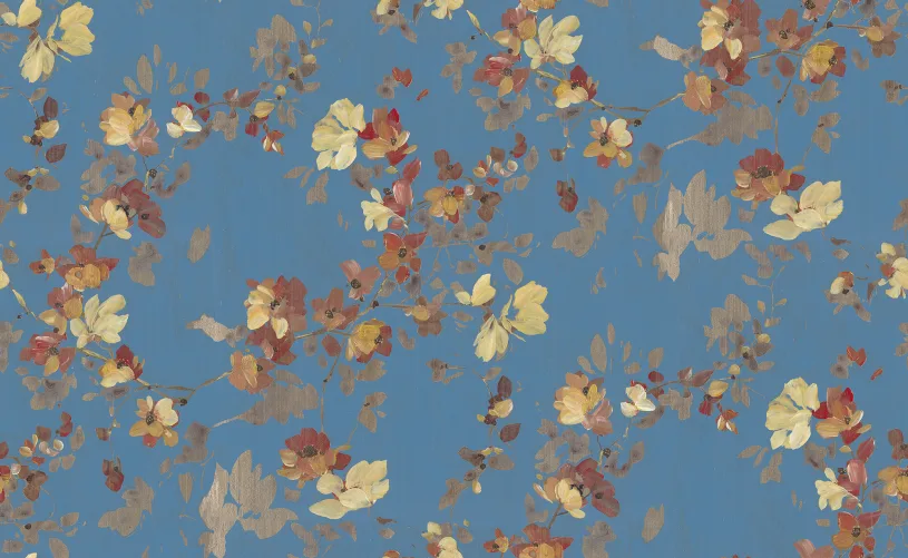 Blooming Garden, Turquoise