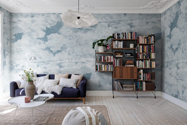 Chubby Clouds, Soft Blue