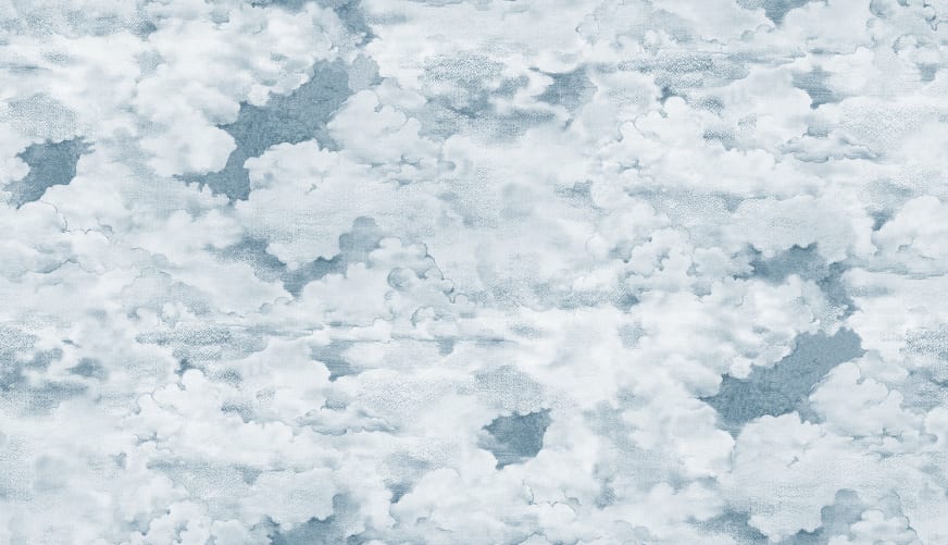 Chubby Clouds, Soft Blue